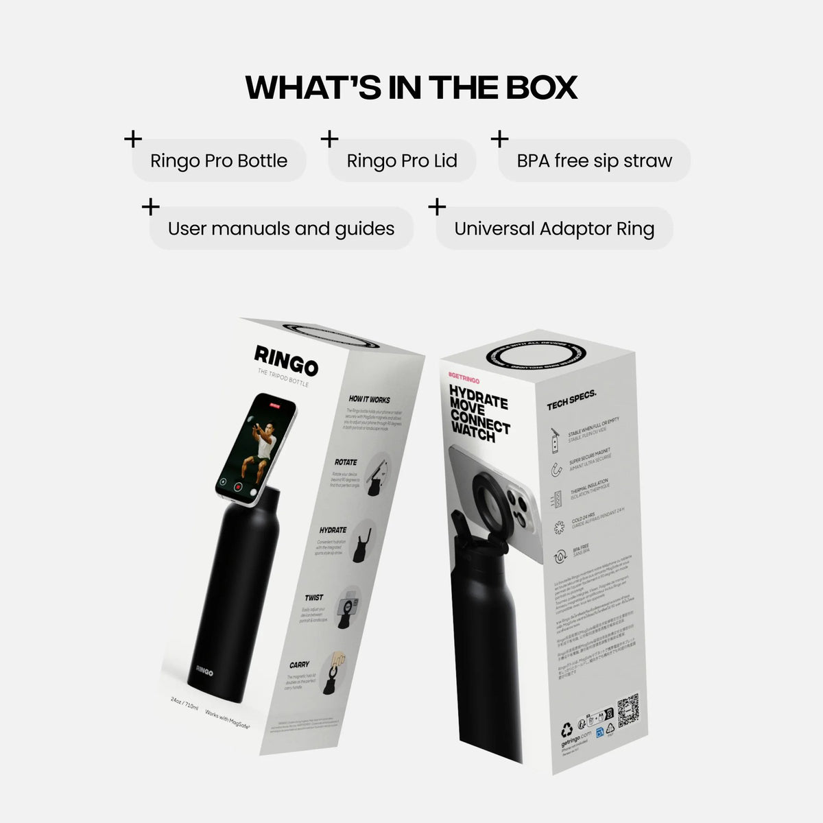 Ringo Pro (710 ml) Schwarz